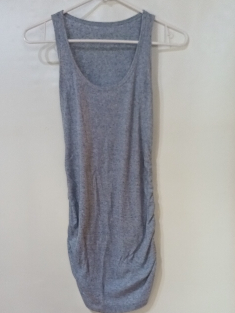 a:glow Heather Gray Scoop Neck Maternity Tank